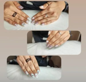 نمونه کار ناخن آرایشگاه کیژان