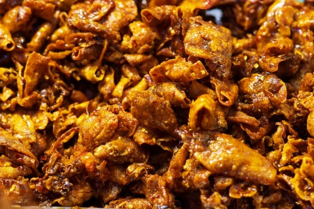خوراک عنکاس (ماهی مرکب) بندرعباس